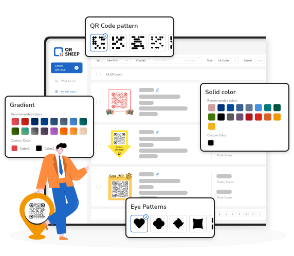 Application Techniques for QR Code in Events